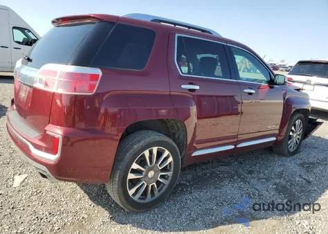 2016 GMC Terrain Denali z USA, uszkodzony, nr VIN 2GKFLRE35G6231586